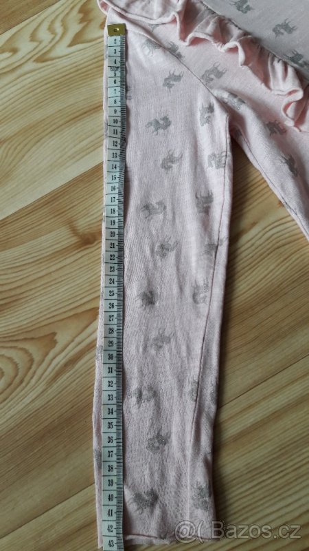 Dívčí triko s jednorožci, vel. 128 - 4