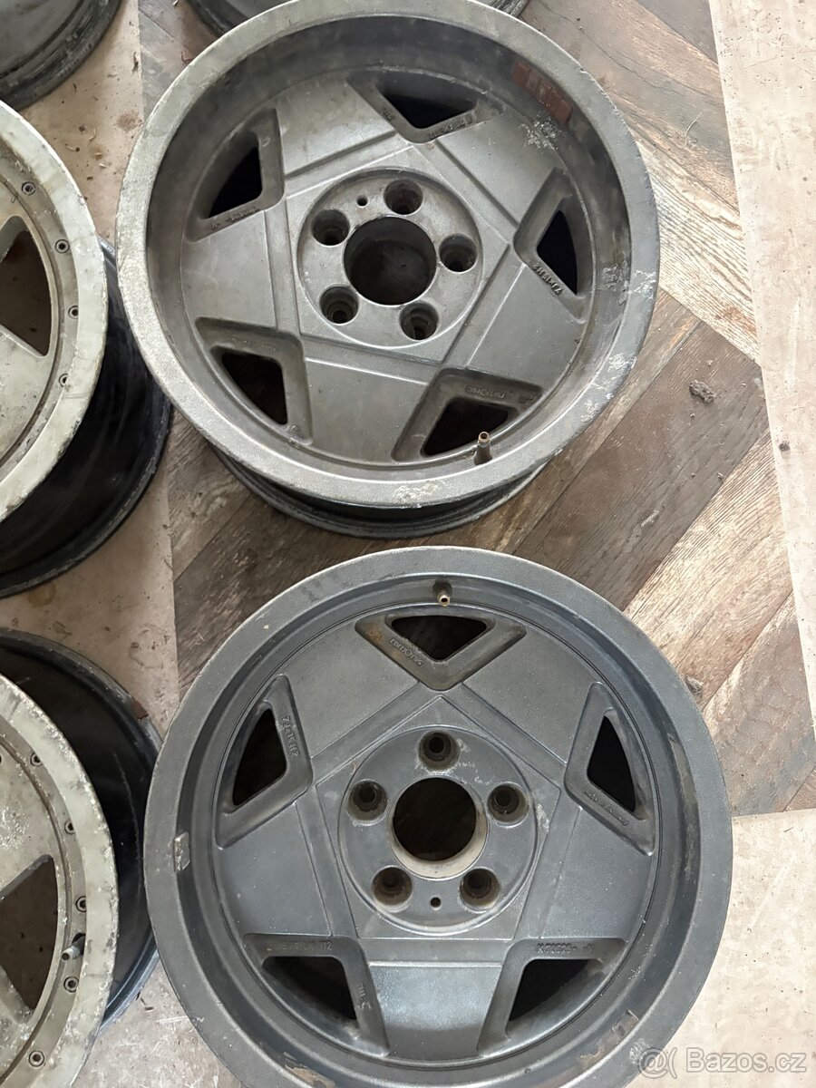 Alu kola mercedes w201 w124 5x112 r15 - 4