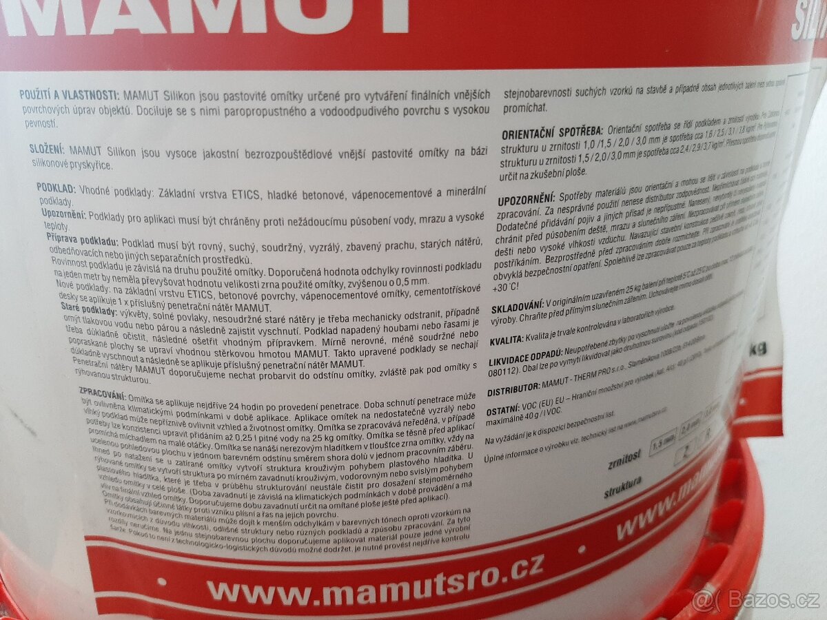 fasádní barva MAMUT - zelená - 4