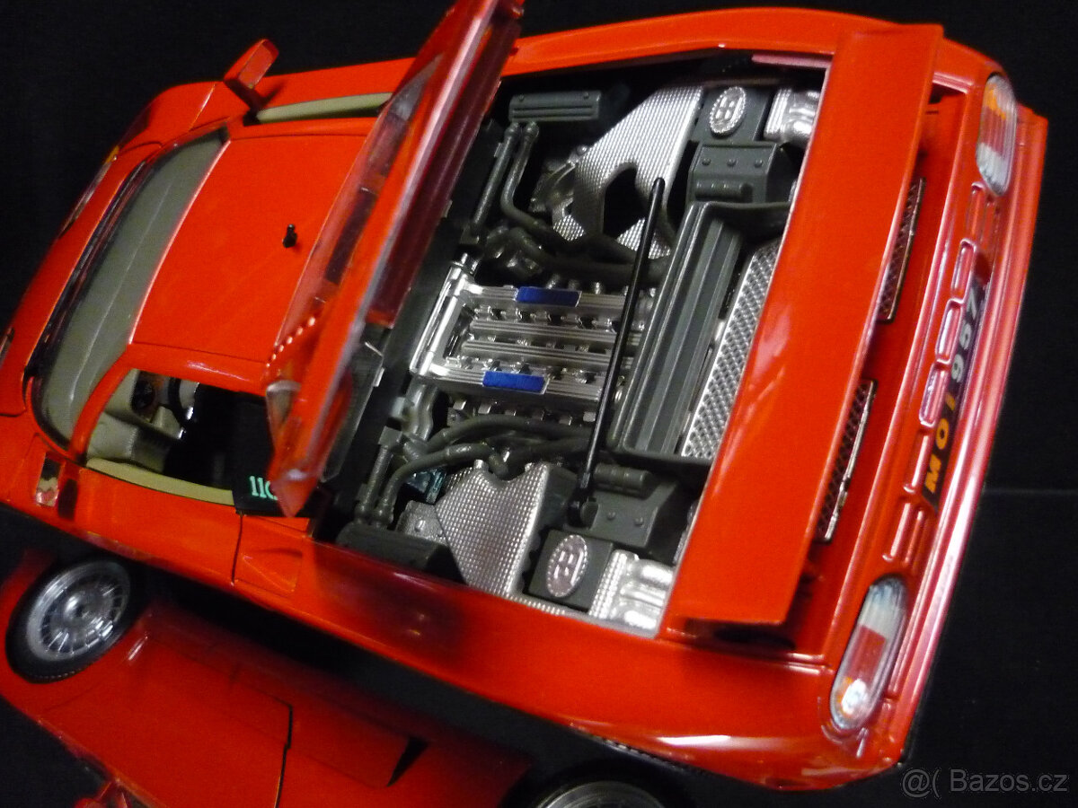 Bugatti EB110 červené Bburago 1/18 - 4