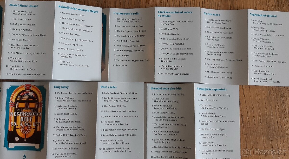 MC audio kazety - výběry //SLEVA// - 4