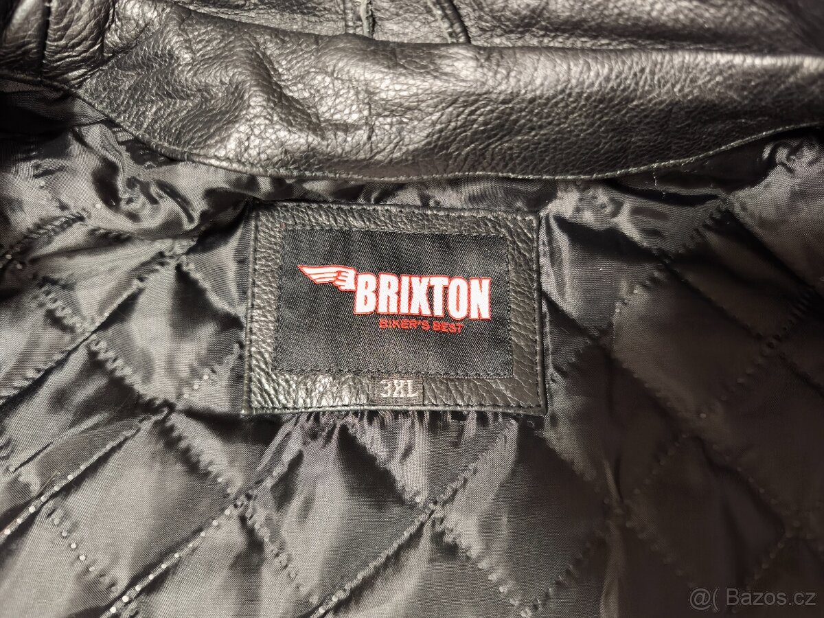 Kožená bunda Brixton Křivák - 4