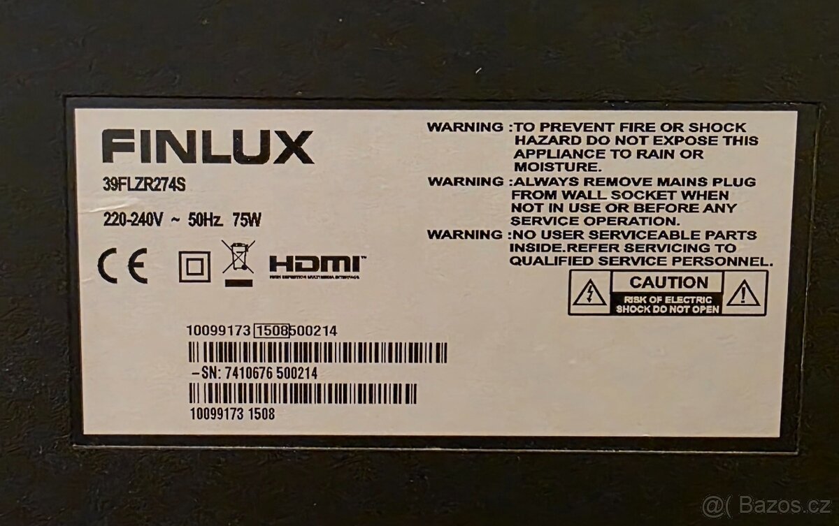 Finlux 39FLZR274S LCD TV - 4