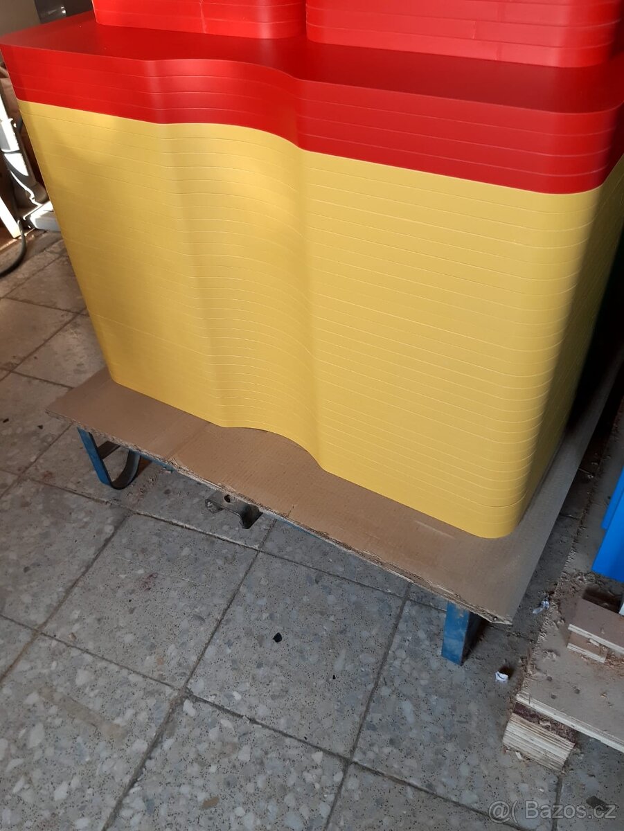 Olepovačka kulatých hran a různých rádiusů z lamino desek. . - 4