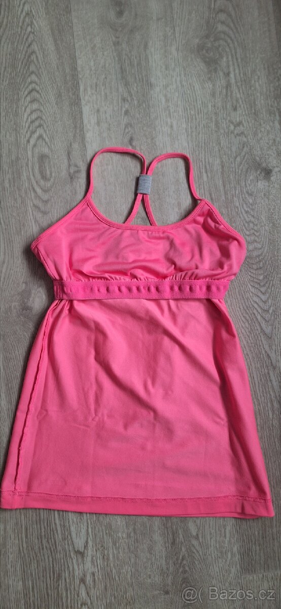 Sportovní růžové tílko Adidas - 4