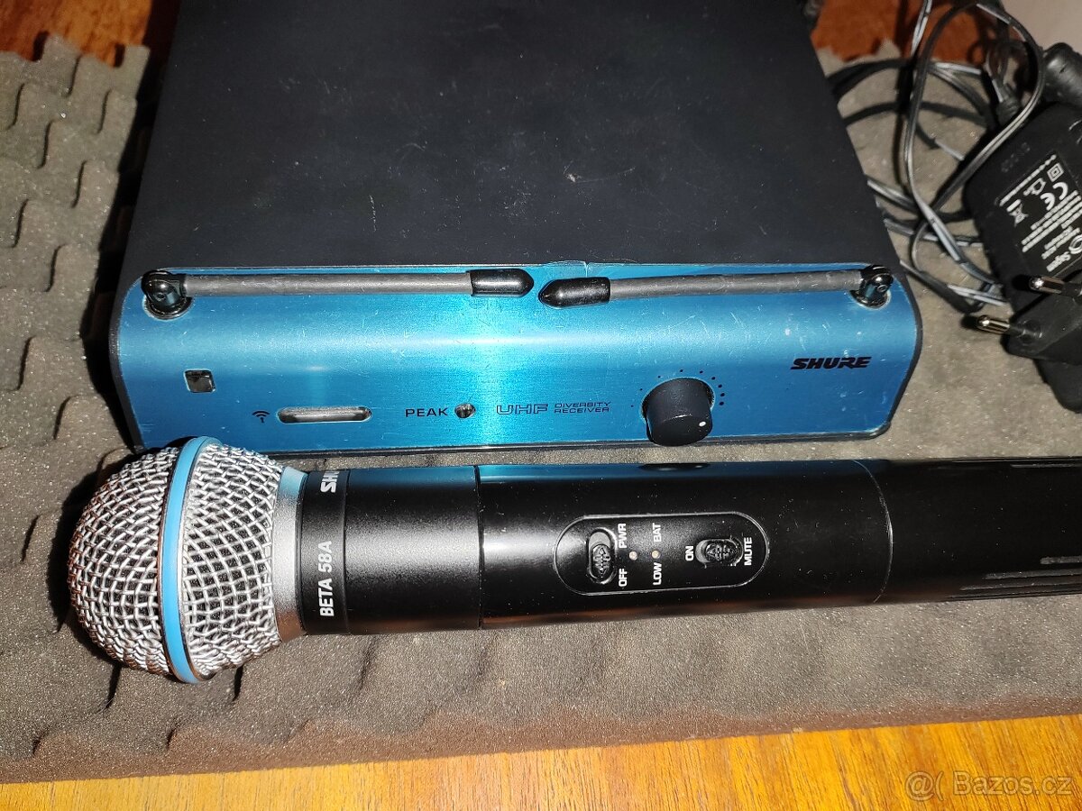 NABÍDKA- bezdrátový set Shure Beta 58A - 4