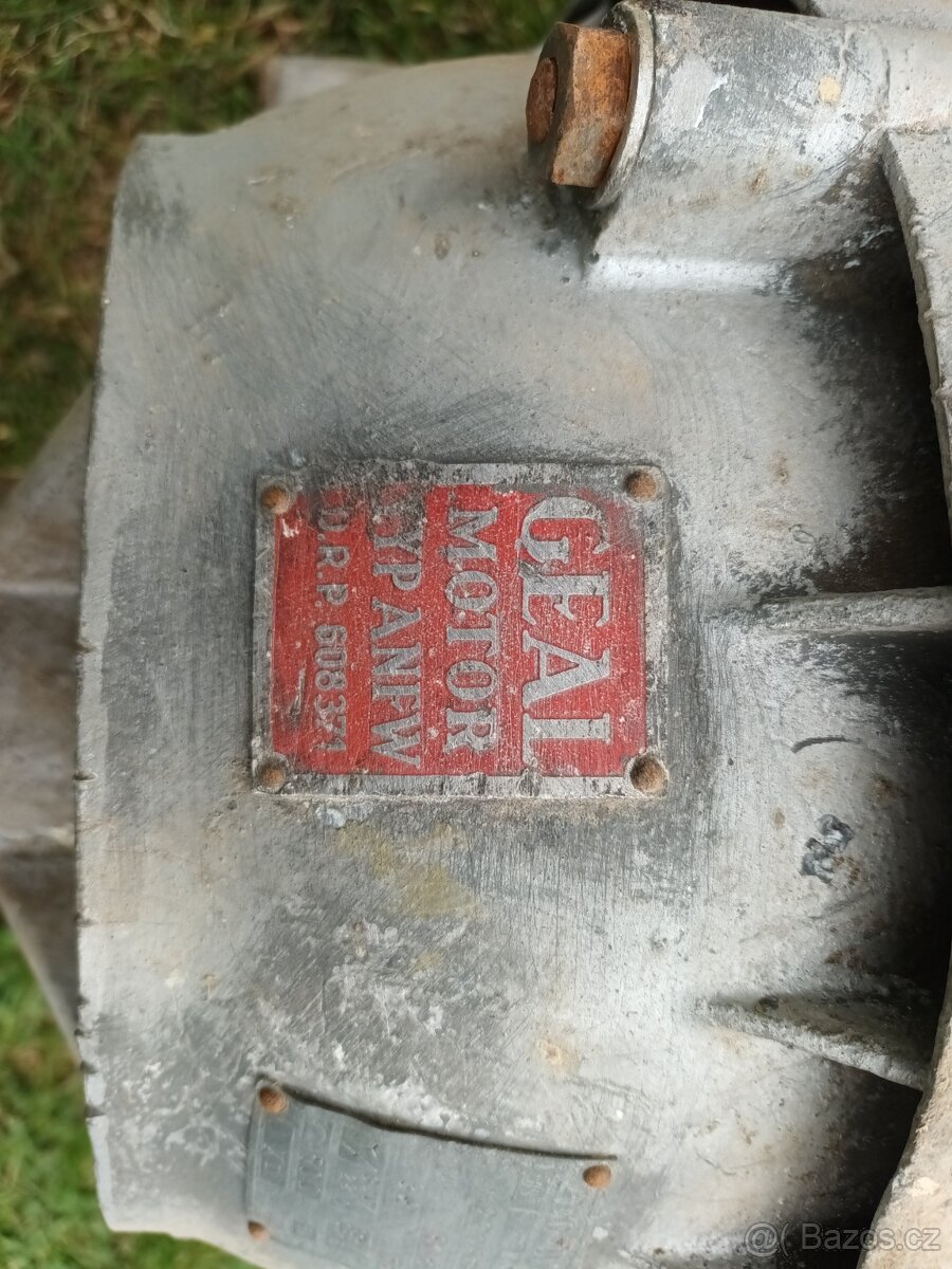 Prodám hliníkový elektromotor AEG 3,8kW - 4