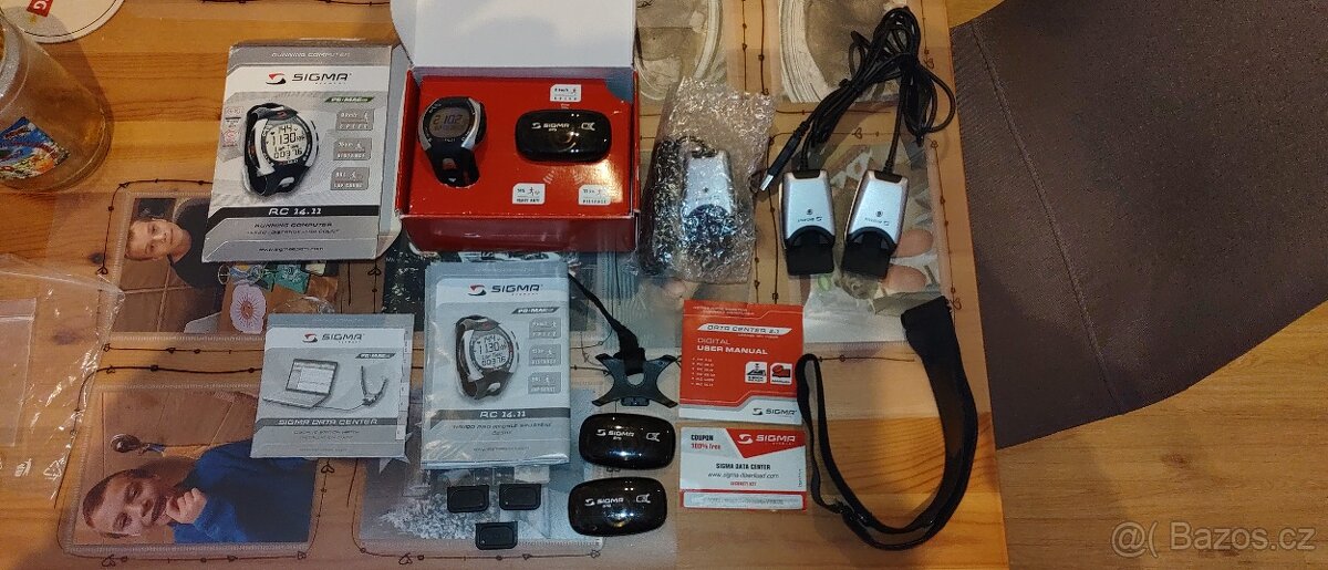 Sportterster/hodinky SIGMA 14.11 s kompletním příslušenstvím - 4