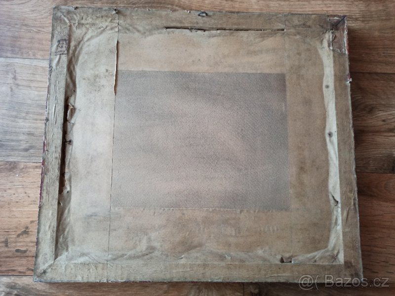 Starožitný obraz: Dům v kopci (1939), St. Veselý ´39 - 4