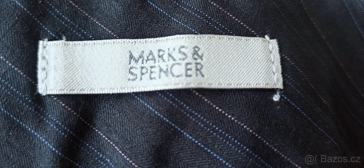 Společenské kalhoty M&S, vel. 38 - 4