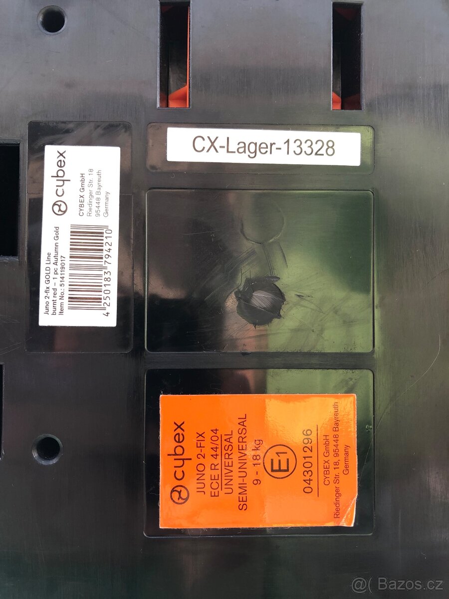 Dětská autosedačka Cybex Juno 2-fix Gold Line - 4