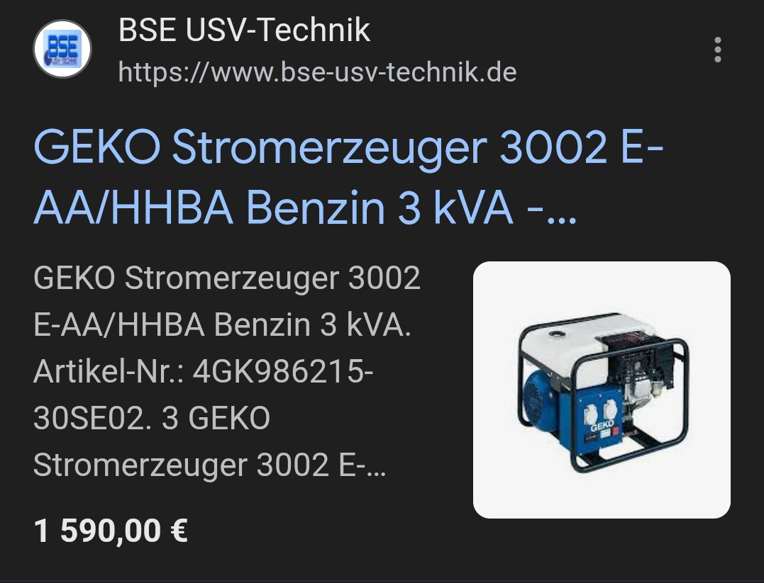 Elektrocentrála GEKO, honda - 4