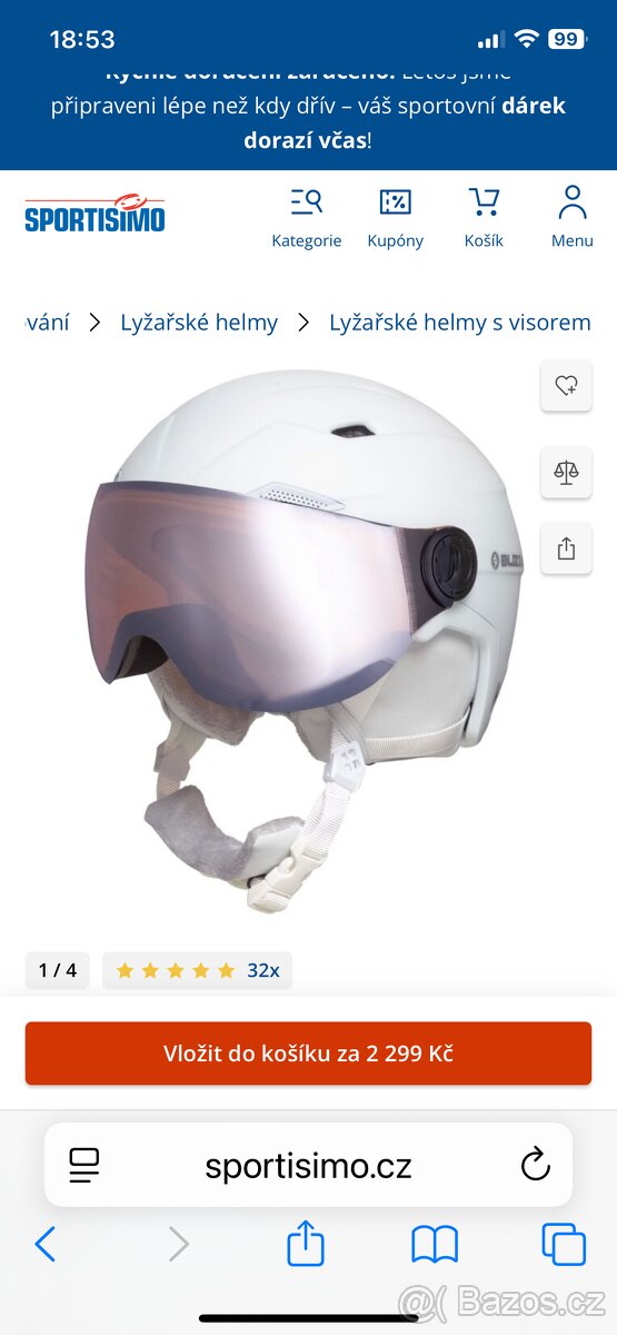 Dámská lyžařská helma - 4