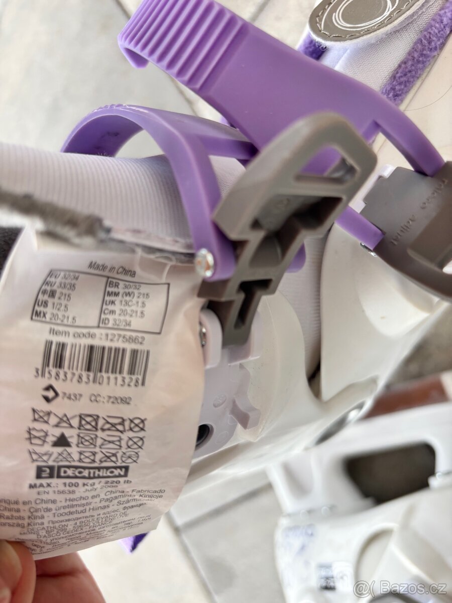 Dětské zimní brusle Decathlon 32-34 - 4