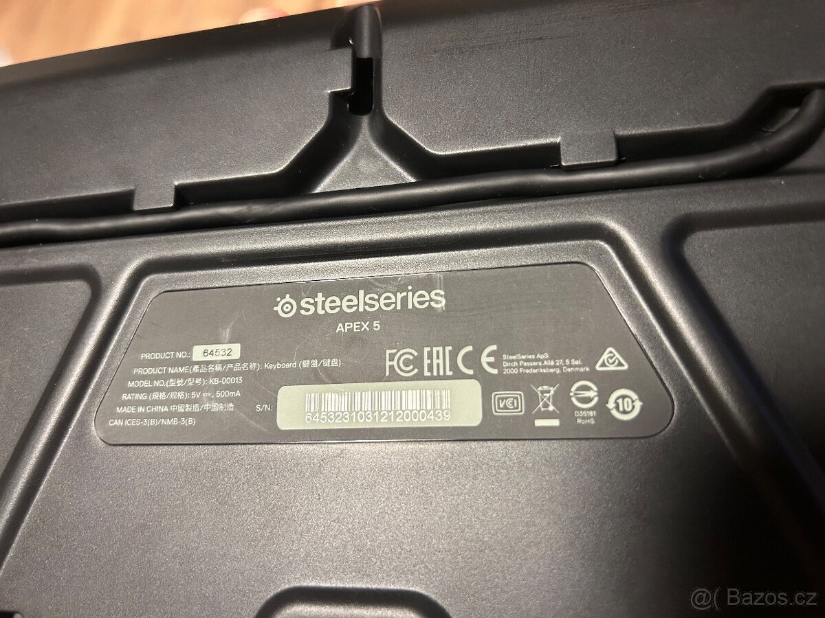 Prodám herní set SteelSeries – používaný cca 4 roky - 4