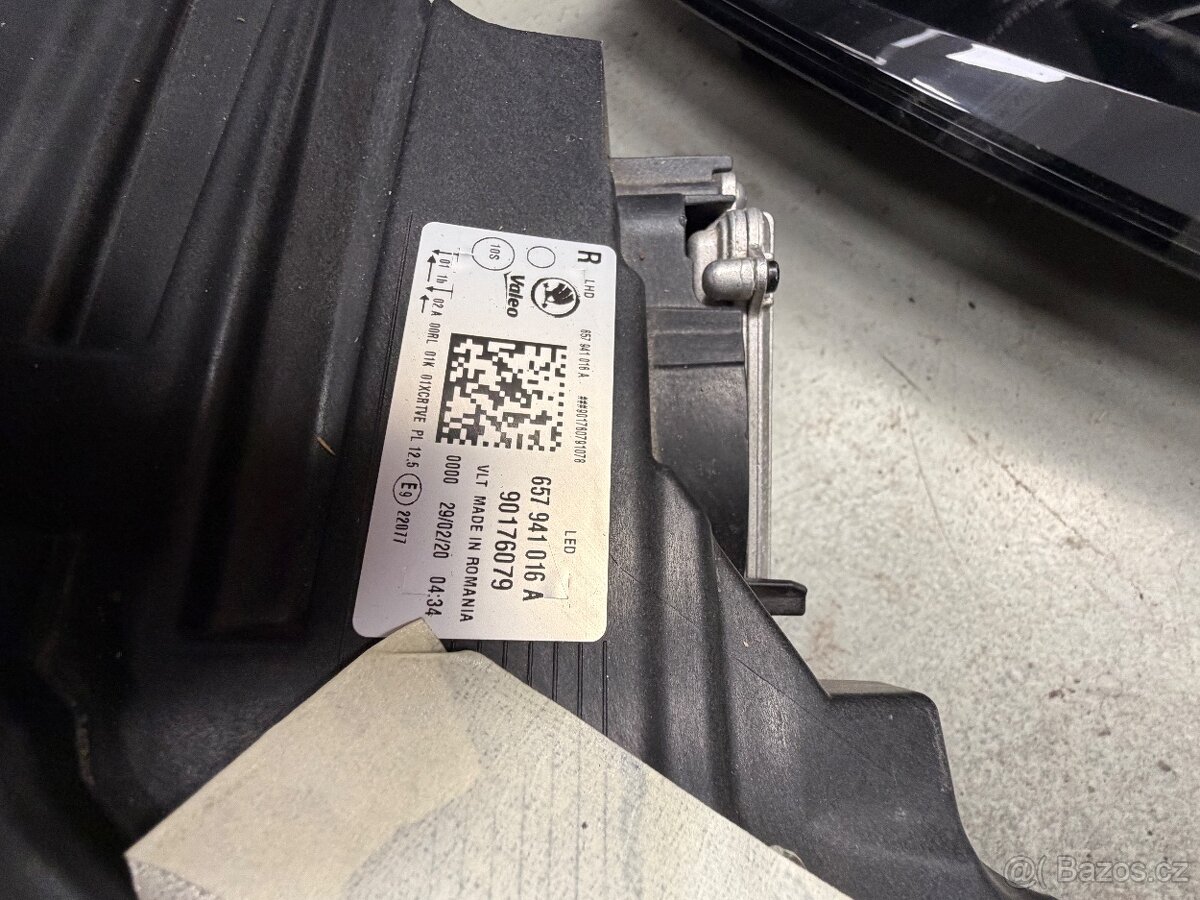 Škoda Scala přední Led světlo - 4