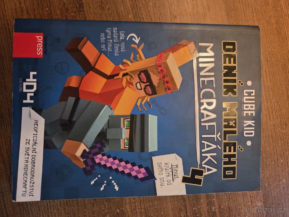 Denik maleho minecraftaka 4,nova kniha - 4