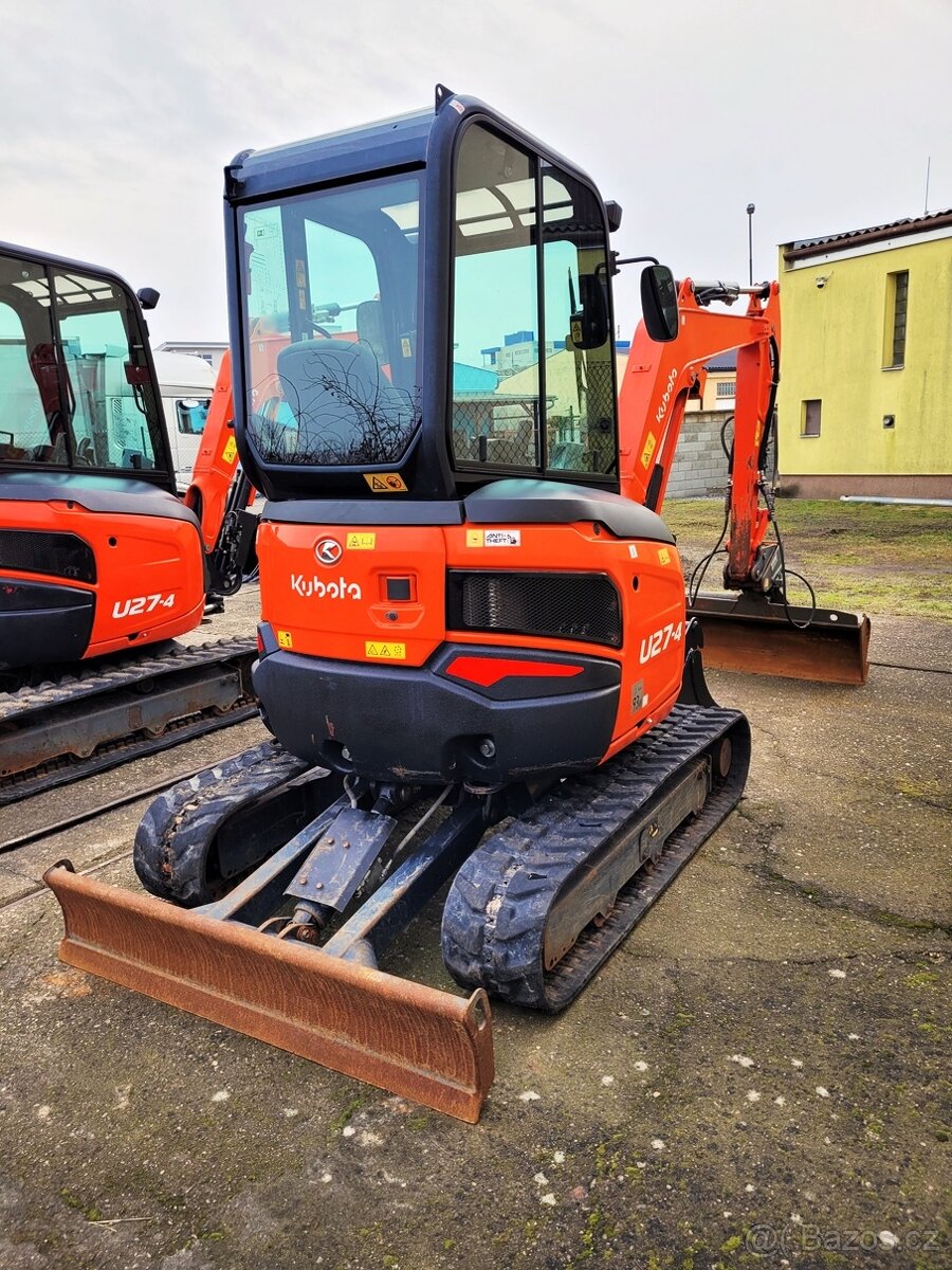 minirypadlo Kubota U27-4 - 4