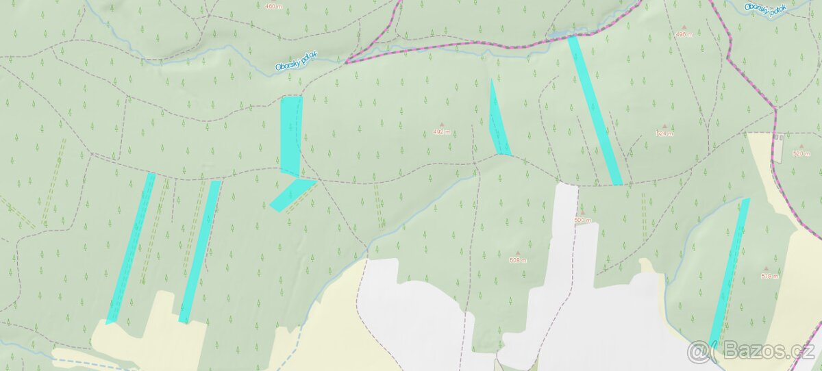 Prodej lesních pozemků 31ha - 4