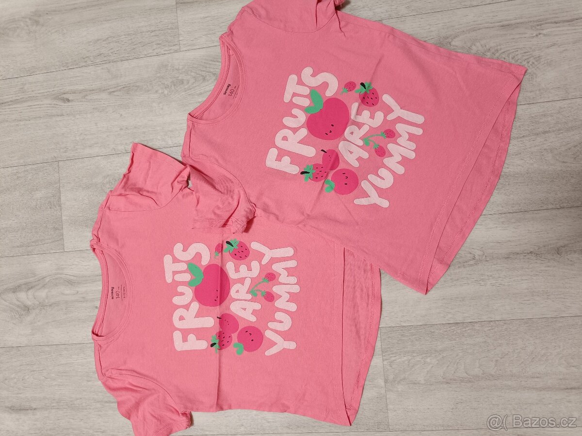 Různá trička vel. 140 - 4