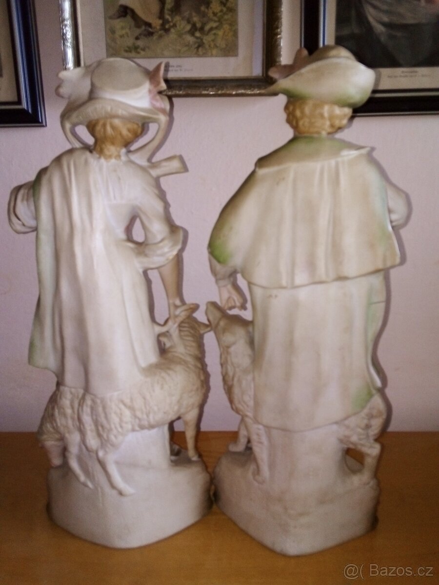 Párové biskvitové sošky - 4