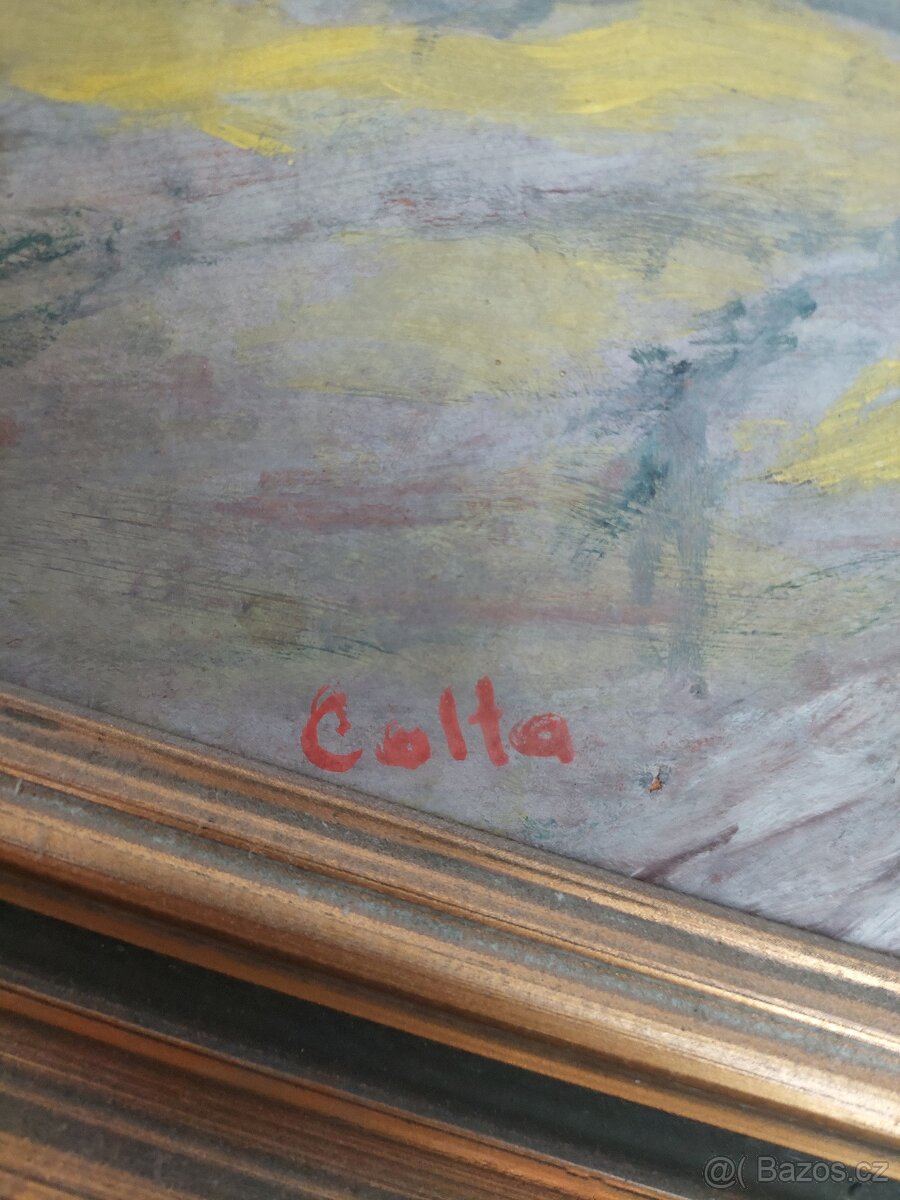 Starožitné obrazy s rámy - 4