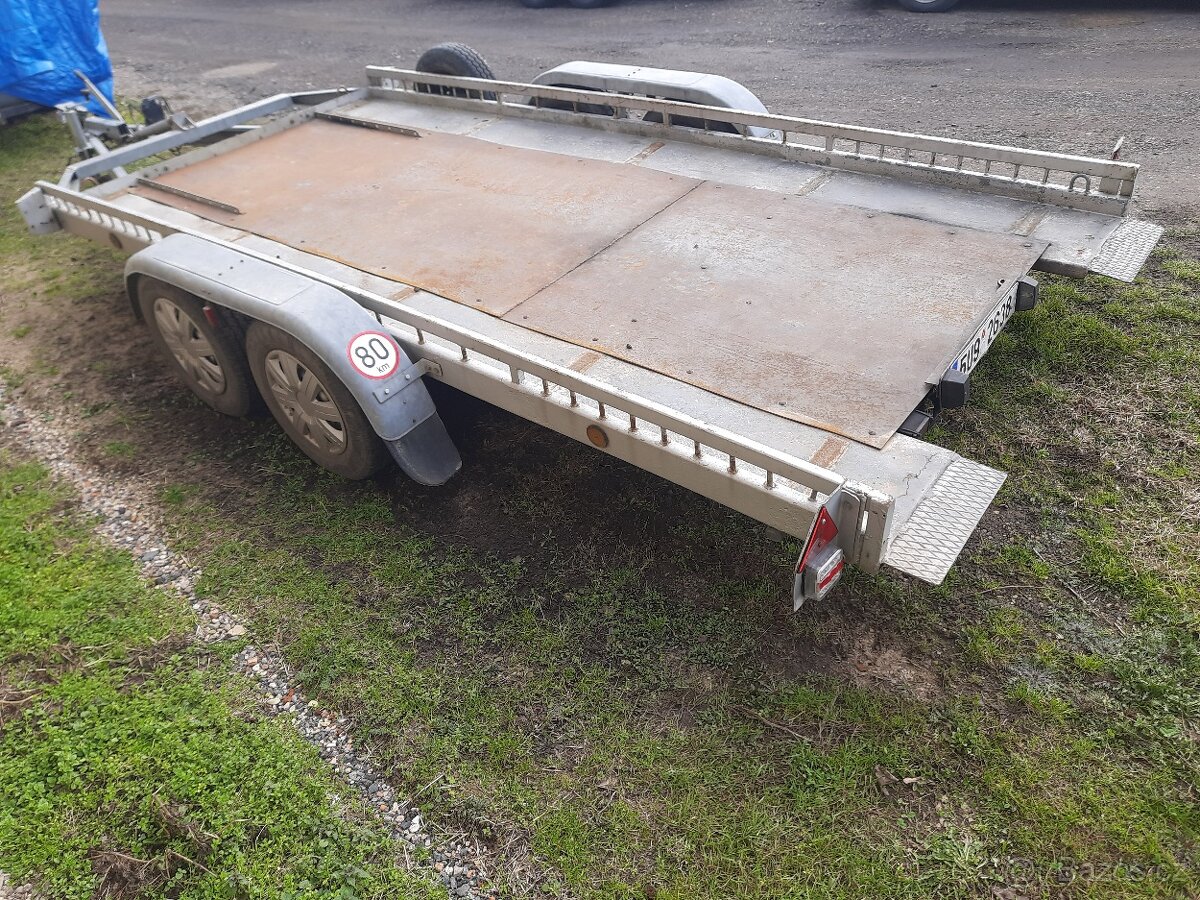 Sklopný autopřepravník 2000kg - 4
