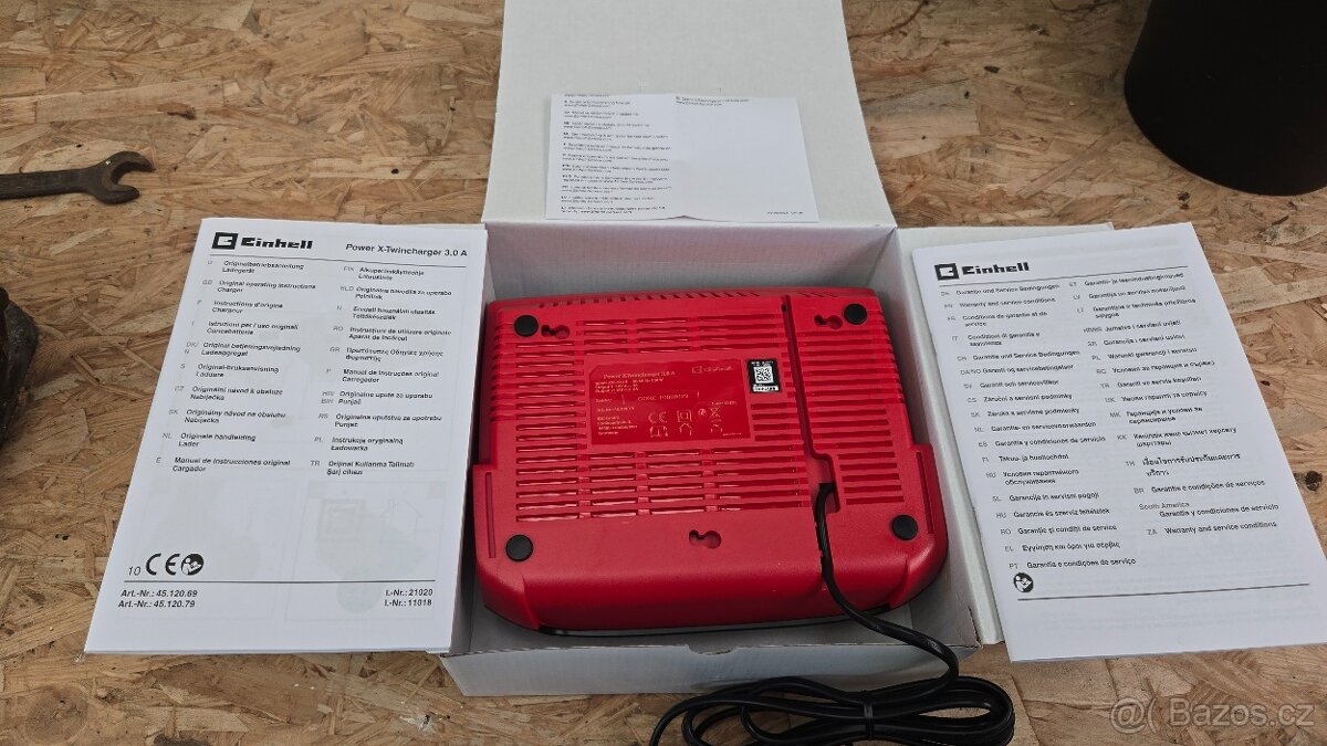 Nabíječka Einhell Power X-Twincharger PCX - 4