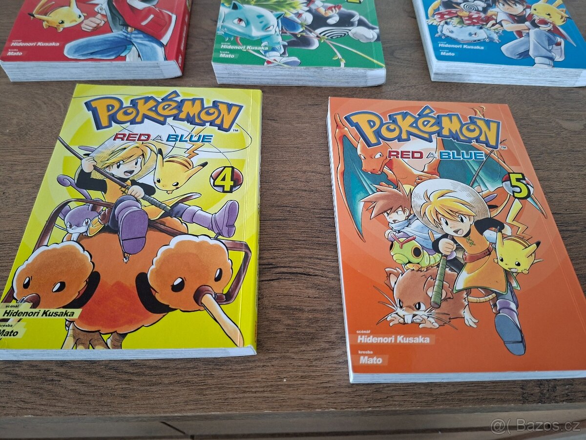 Pokemon Red a Blue 1-5 dil - 4