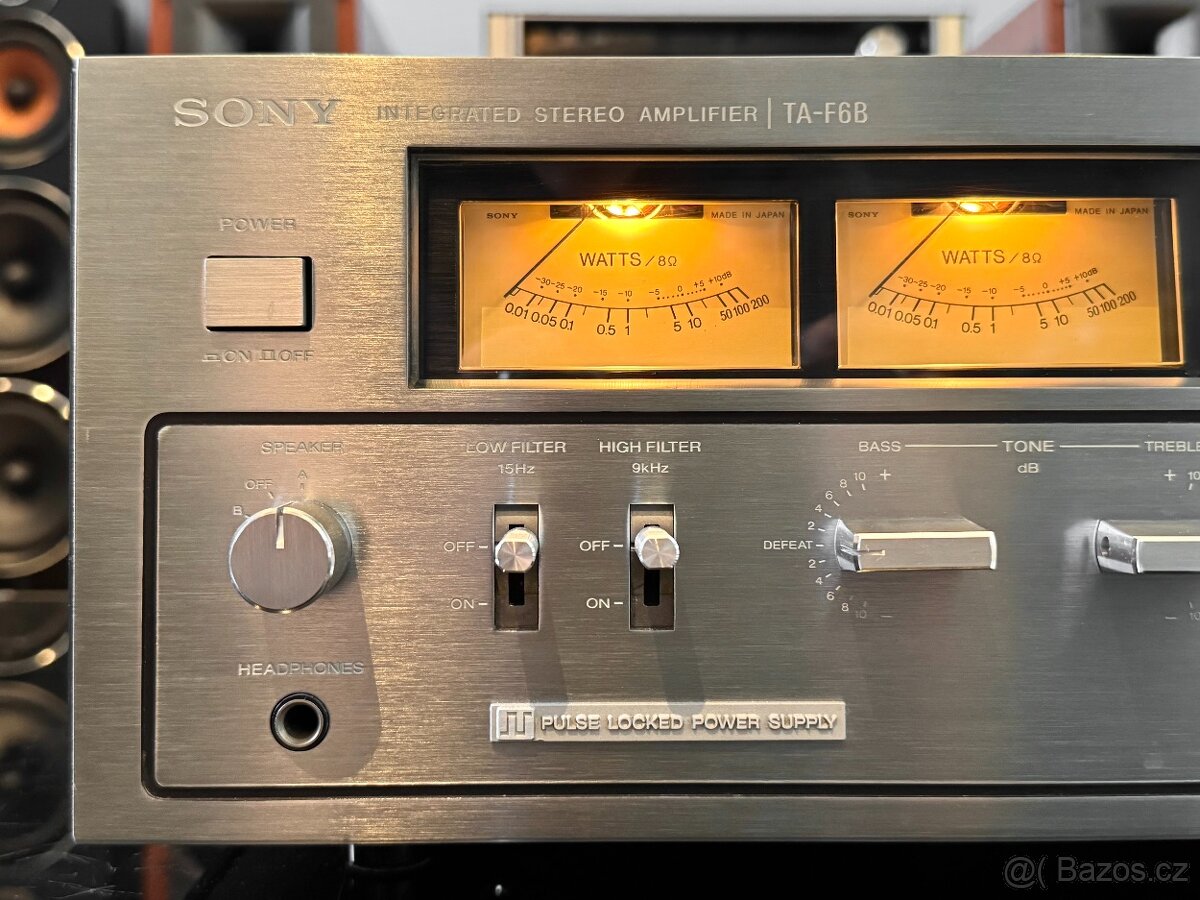 Sony TA-F6B stereo zesilovač - 4
