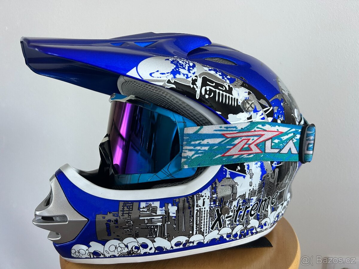 moto crossová helma - 4
