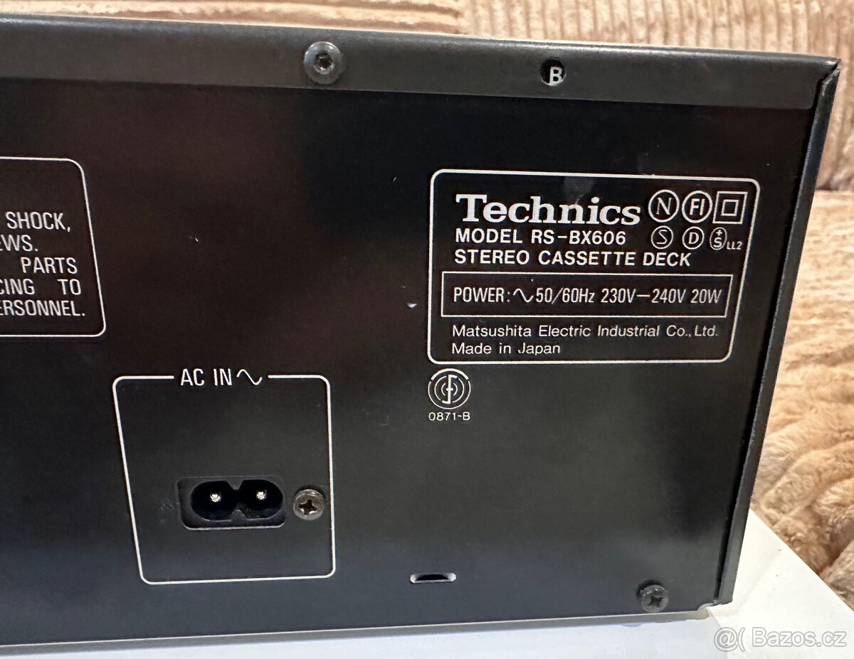 Technics RS-BX606 - 4