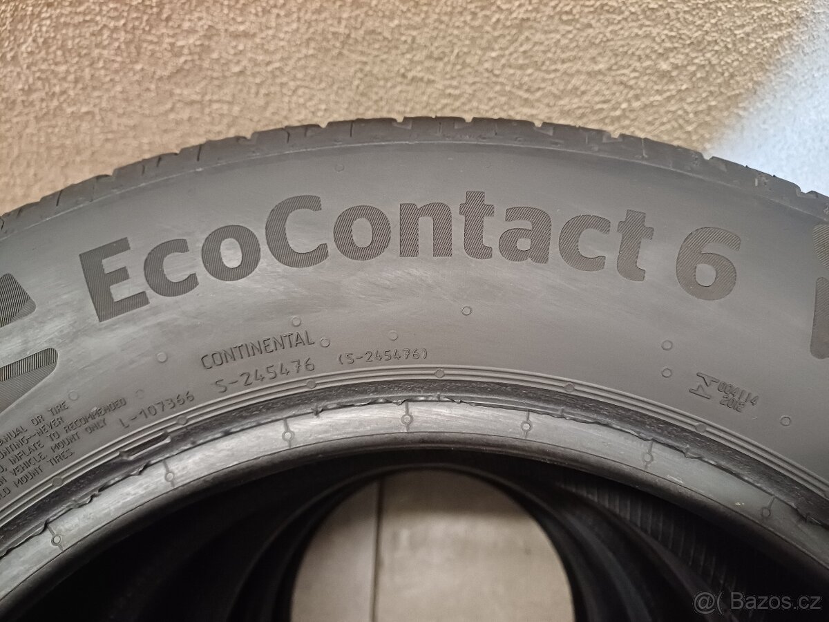 LETNÍ pneu Continental 195/65/r15 4ks - 4