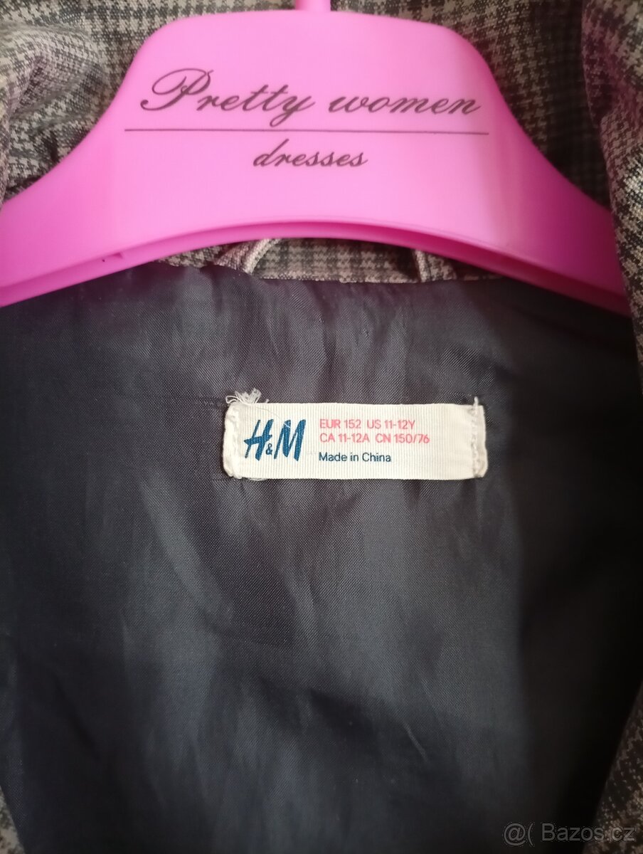 Klučičí bunda zn. H&M. Vel. 152 (11-12let) - 4