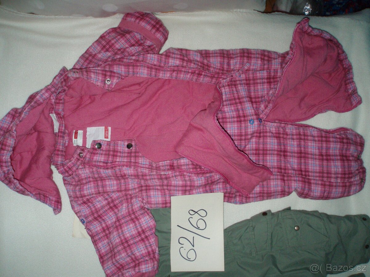 zimní kombinéza 62/68 - 4