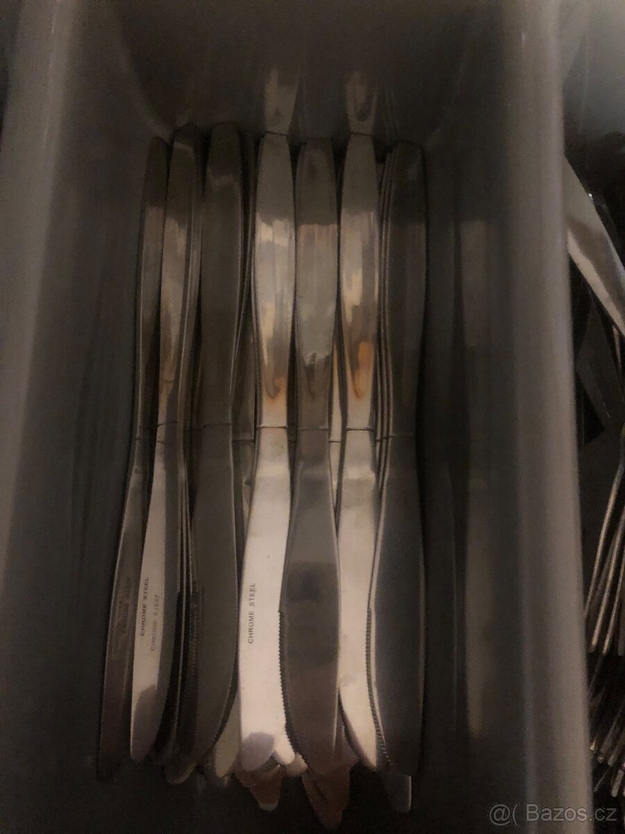 Nerez příbory 200 ks - 4