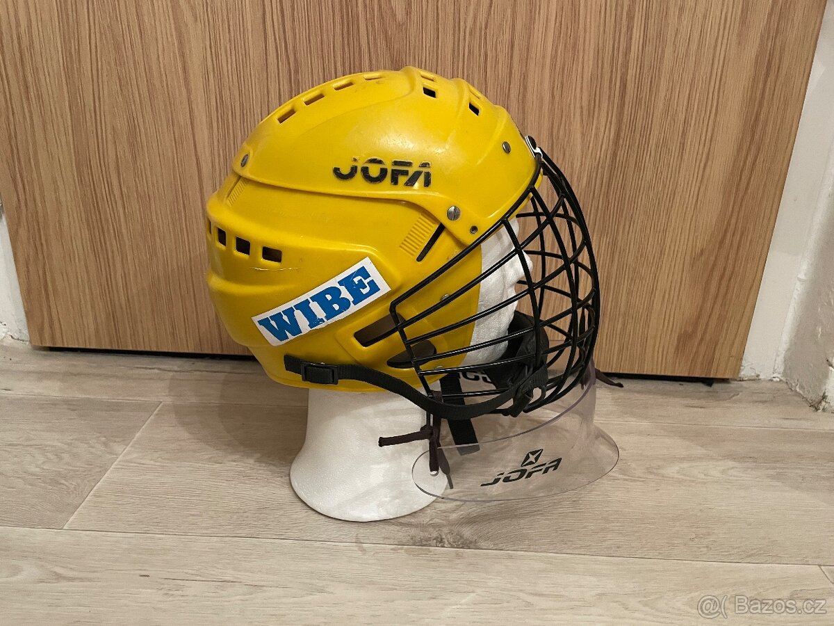 Retro brankářská hokejová přilba "Söderström" - 4