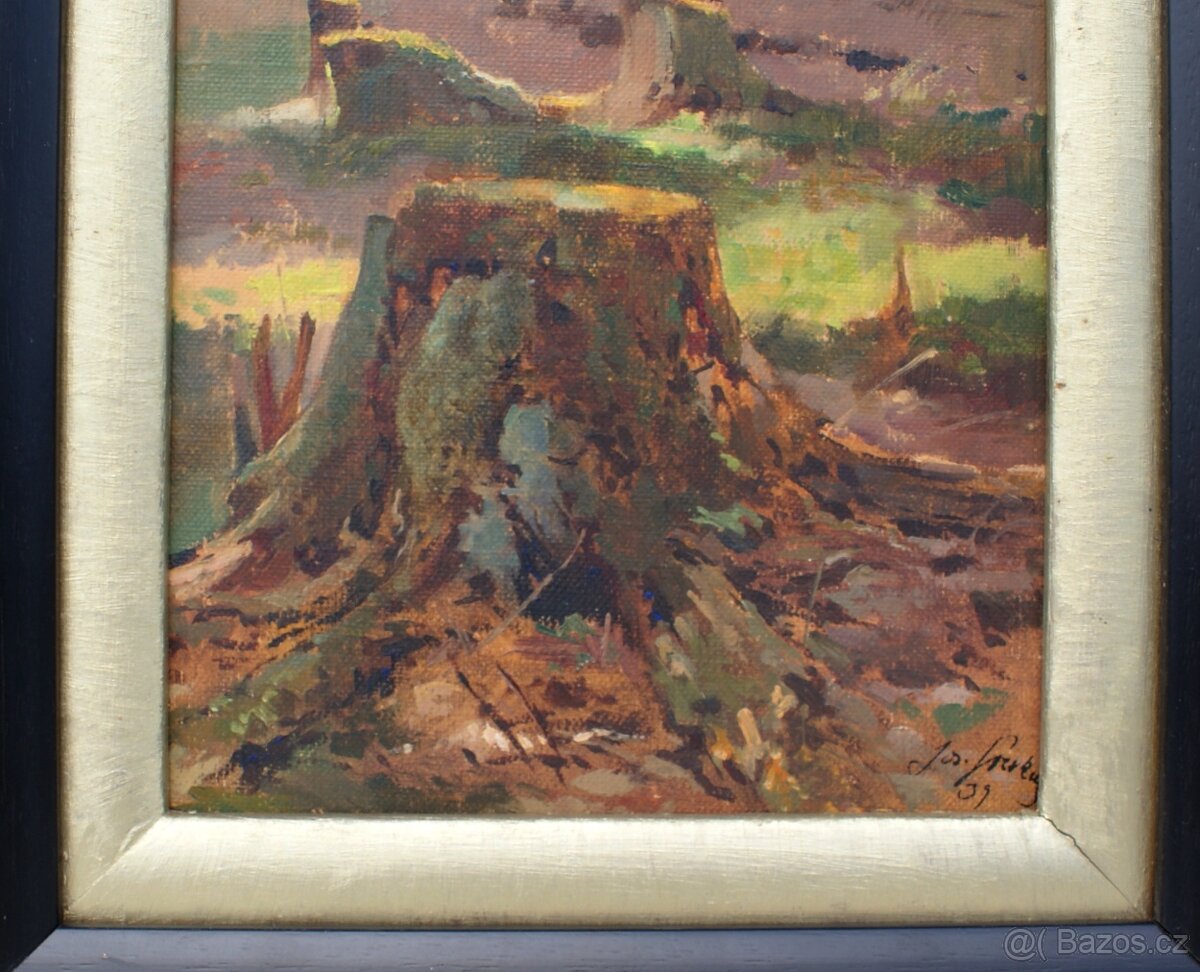 Starý obraz Josef Soukup (1890-1970) - 4