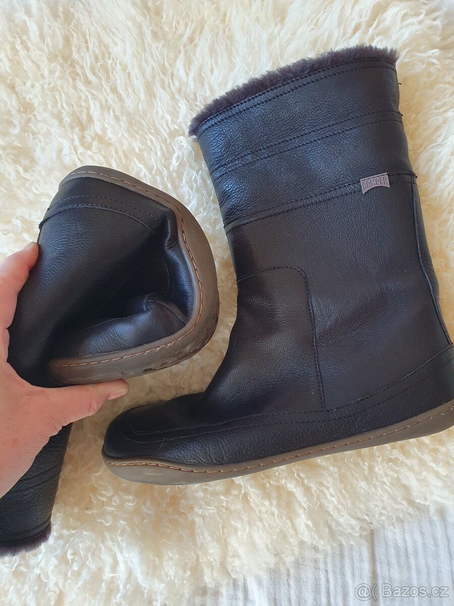 Barefoot kozačky zimní Camper 38. - 4