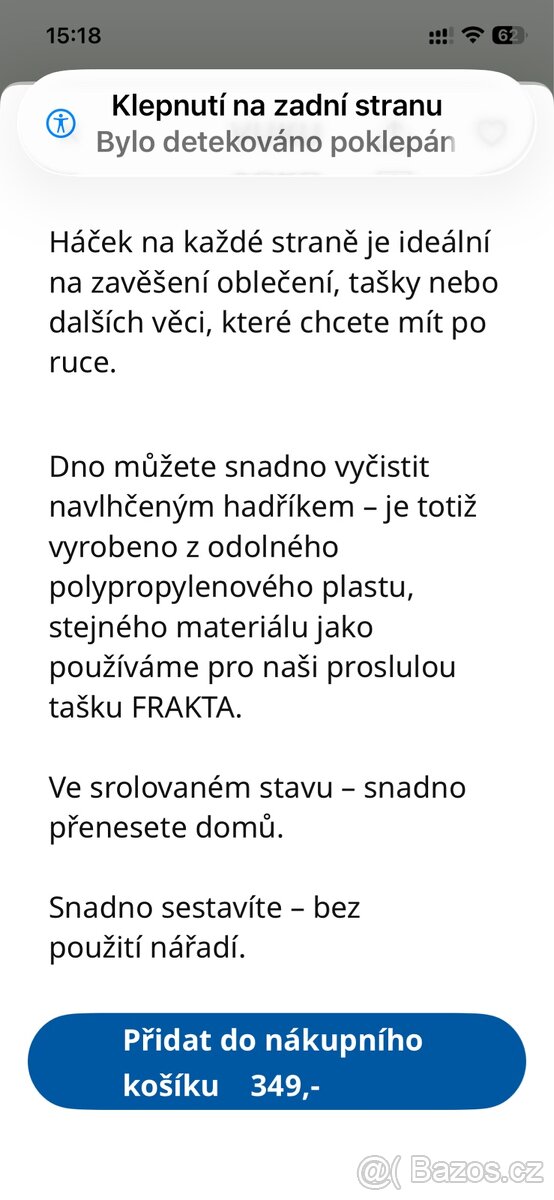 Šatní skříň bílá - 4