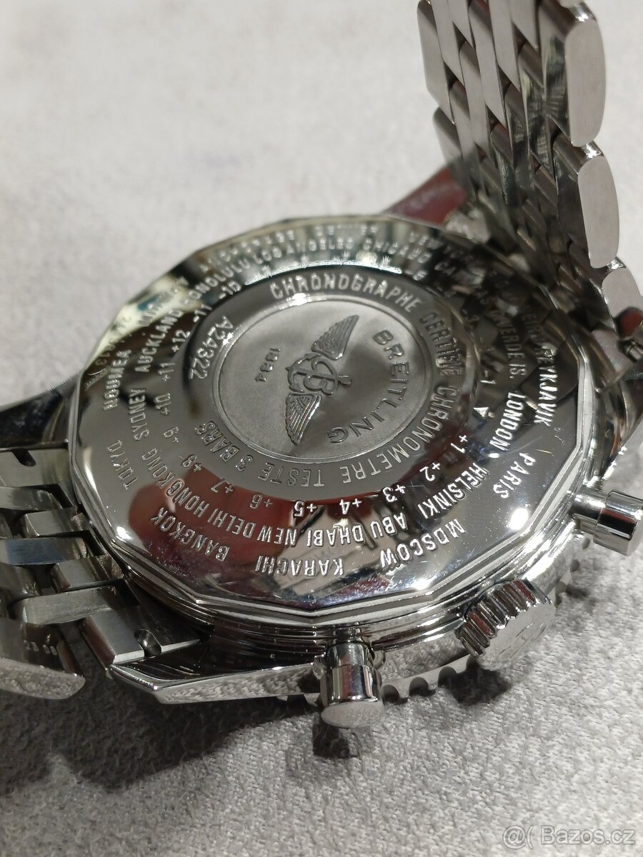 Breitling Navitimer 46 GMT luxusné hodinky - 4