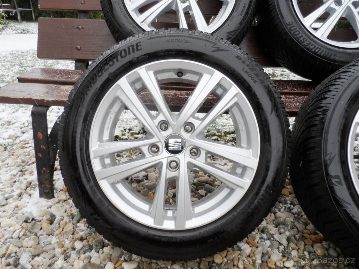 Alu Kola Škoda Zimní Pneu 215/60/16, ET 43 5X112 - 4