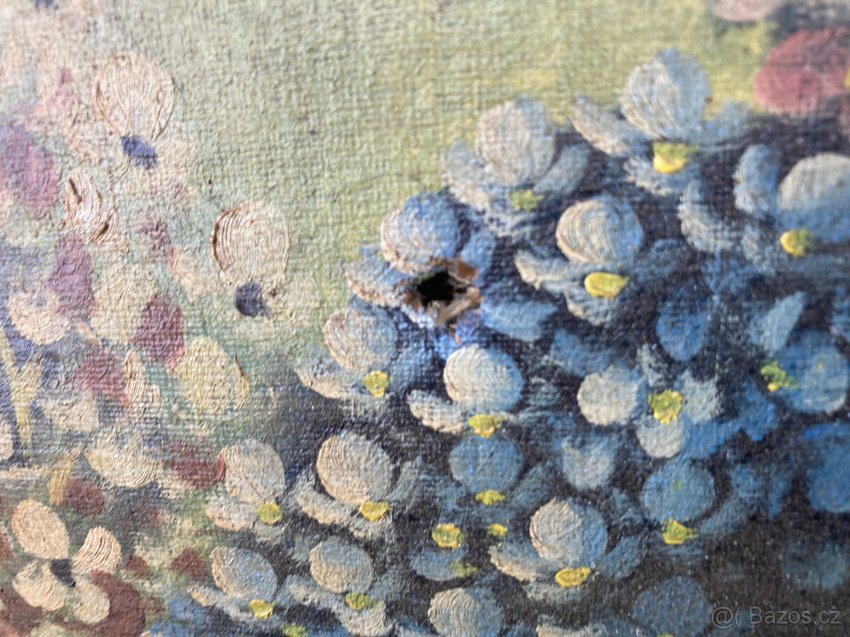 Obraz starý na plátně - 4