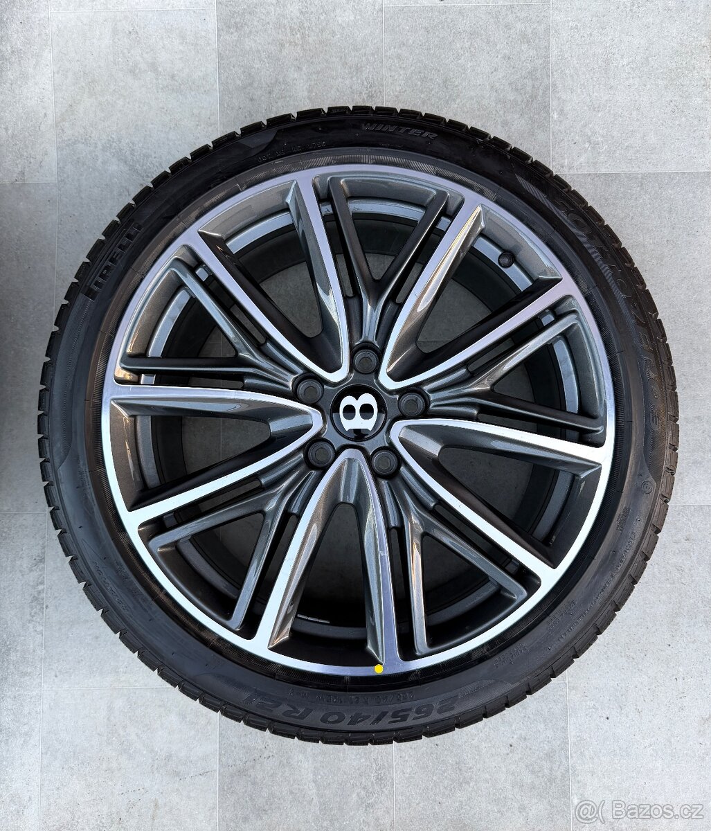 Bentley Continental GTC GT Zimní Pirelli 265/40 R21 305/35 - 4
