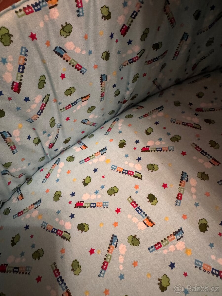 Háčkovaný Mojžíšův koš 60x40 - 4