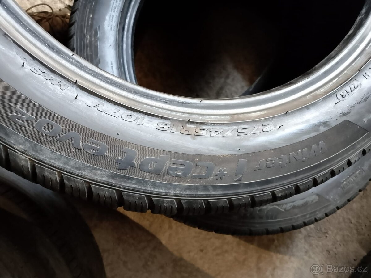 275/45/18 107v Hankook - zimní pneu 2ks - 4