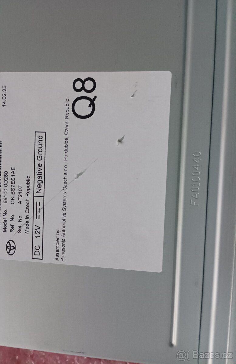 toyota 86100-0D280 - 4