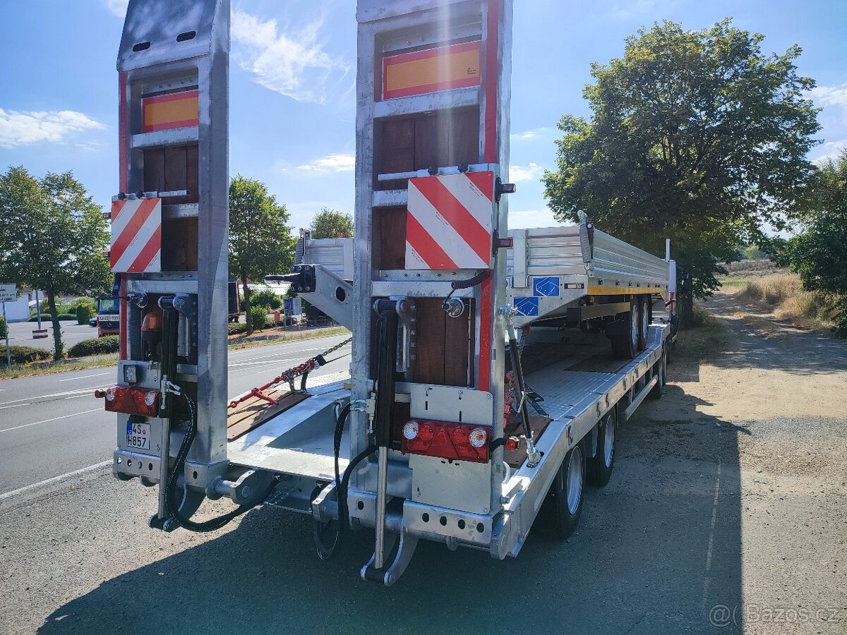 SLEVA přepravník strojů podvalník vlek točnicový - 4