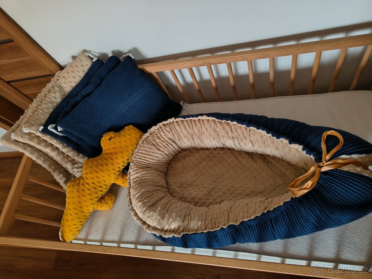 Hnízdečko pro miminko + mantinely do postýlky - 4