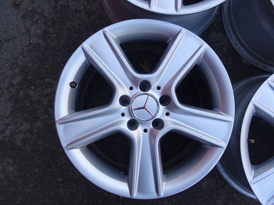 Alu disky originál Mercedes, 17", 5x112, dvourozměr - 4